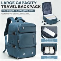Ryanair Cabin Bag 40x30x20, Travel Backpack For Women Men Business Laptop Bag, Hand Luggage Backpack Cabin Fly Bag, College Bag