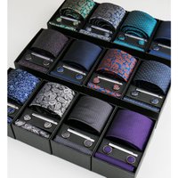 Fashion Ties For Men Paisley Necktie Gifts Box Set Men Original Gifts Hight Quality Tie Business Wedding Suit Accessories