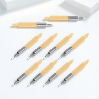 10Pcs Paint Pen Nibs Replacement Tips 0.5mm Fine Tip Refillable Marker Tips for Precise Drawing Writing Paint Supplies