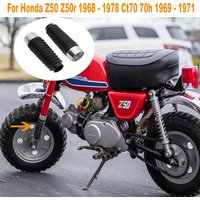 For Honda Z50 Z50r 1968 - 1978 Ct70 70h 1969 - 1971 2Pcs Fork Boots Aluminum Fork Cap Cover Gaiters Gators Boots Shock Protector