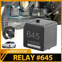 4H0951253A #645 Cooling Fan Relay For VW Beetle CC Golf ID.4 Jetta Passat Tiguan Touareg For Audi A3 A4 A5 A6 A7 A8 8K0951253