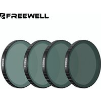 Freewell 4 Pack ND Filters,Exclusively Made for The DJI Osmo Action 6 Macro Lens Includes ND8 ND16 ND32 and ND64 Len Accessories