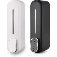 1Pc 300ml Manual Press Soap Dispenser ABS Wall Mounted Shower Gel Container Lotion Dispenser Pump for Home Hotel