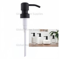 Soap Dispenser Pump Replacement for Standard 28/400 Thread Size Kitchen Soap Dispenser Pump Head for Regular Mouth Bottle