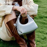 LA FESTIN Original Handbag Women New Shoulder Bags Fashion Half Moon Bag Crossbody Bag Luxury Brand Bags Ladies Leather Bag