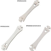 AliExpress NONE Dual Head Bicycle Nipple Repair Tool Spoke Wrench forShimano Mavic Splines Type 12G/13G/14G/15G 4.3/4.4mm Square Nipple Fitting