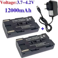 3.7V 12000mAh Rechargeable Lithium Battery Replacement Part for Red/Green Laser IE12 IE16 and IE16R Cross Line Laser Level