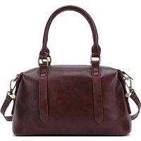 High Quality Glossy Solid PU Retro Shoulder & Crossbody Bags for Women New Large Capacity Sense of Luxury Temperament Handbags