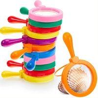 Jumbo Magnifying Glass Handheld Magnifier with Stand Exploration Play Reading Outdoor Observation Educational Toys For Kids