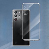 For ZTE Nubia Redmagic 10 Pro Plus Clear Transparent Soft TPU Silicone Case Cover for Red Magic 10Pro+ Phone Shell Protection