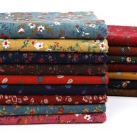 1/2/3m 100% Baumwolle Vintage-Stil Bedruckter Nähstoff Ethnischer Stil Tischdecken Vorhänge Böhmische Kleidung DIY Bastelstoff