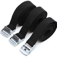AliExpress NONE Strong Ratchet Strap 2M Tie Down Belt With Metal Buckle For Car Motorcycle Bike Luggage Cargo Securing Tow Rope