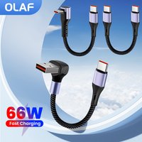 Short 30cm Type C to USB C Cable Fast Charging For Iphone15 Xiaomi Samsung Huawei Power BanK 15cm USB To Type C/USB C Data Cable