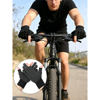 AliExpress NONE 1/5/10 deputy Men and Women Half-Finger Anti-Slip Fingerless Gloves Anti-Slip Riding Outdoor Workout Gloves Fitness Cycling