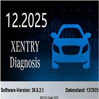 Newest Xentry 2025.12 Full Software For openport J2534 For be/nz program diagnostic Software