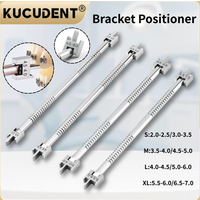 1 PC Dental Orthodontic Bracket Position Gauge - Adjustable Stainless Steel Locator for Precise Braces Placement & Height