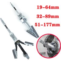Three-jaw Cylinder Sander Inner Diameter Grinder Steel Car Engine Brake Cylinder Bore Hone Tool Flexible Shaft Honing 19-64mm