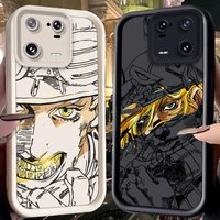 J-JoJo's Bizarre Adventure Case for Xiaomi Mi 15 Pro 14 14T 13 13T 12 11 Lite 11T POCO X7 X6 5G X5 X3 NFC F6 F5 4G Cover Funda