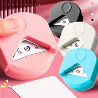 1 R4 rounded corner punch tool for laminated cards, jams, scrapbooks and DIY crafts - 4mm manual paper cutter