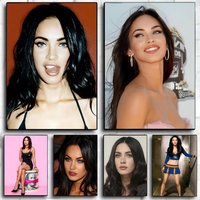 M-Megan D-Denise Fox Actress Model Poster Wall Art Print Poster Decorative Mural Home Decor Gift Unframed