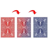 Awaken Change Magic Tricks Card Back Color Change Magia Props Magician Close Up Street Illusions Gimmicks Mentalism Accessories