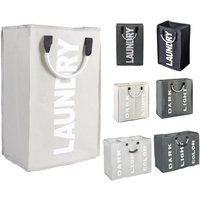 Oxford Cloth Foldable Laundry Hamper with Handles for Dirty Clothes Storage and Organization