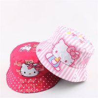 Children's Hat Cartoon Anime Baby Fisherman Hat Summer Sunshade Sun Hat
