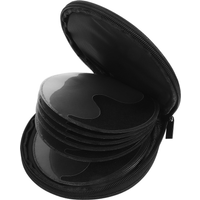 Car CDBag Round CD Storage Bag Disc Storage Case Oxford Cloth Storage Bag Capacity Holder Pouch CD Case DVD Organizer