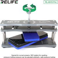 RELIFE RL-601S Pro Druckhaltende Reparaturvorrichtung für Abdichten, spezielle Druckhaltung für flache und gebogene Sichtschirme