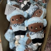 10CM Tyler The Creator Hello Kitty with Blue Set Clothes Plush Toys Anime Peripherals Toy Birthday Christmas Gift