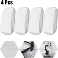 4Pcs Microfiber Mop Cloths For Morphy Richards 70495,720020,720023,720502 Steam Cleaner Mop Cloths Pads Dust Cleaning Cloths