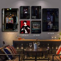 TV Drama Strangers From Hell Anime Posters Sticky Whitepaper Sticker DIY Room Bar Cafe Kawaii Room Decor