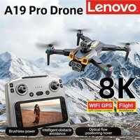 Lenovo A19 PRO Drone 8K Aerial Photography professional HD camera 5G WIFI FPV RC Brushless Motor Foldable GPS Quadcopter