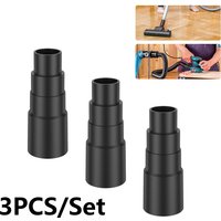 3PCS/Set Vacuum Attachment Adapter Universal Vacuum Hose Adapter Fit to Cleaner Brush Accessories 25/30/34/42mm for Power Tools