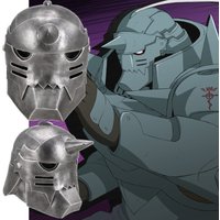 Fullmetal Alphonse Elric Resin Mask Cosplay Costume Helmets Masks Masquerade Halloween Party Props