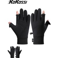 AliExpress NONE KoKossi Winter Outdoor Sports Running Skiing Cycling Fishing Gloves Windproof Waterproof Touch Screen Full Finger Flip gloves