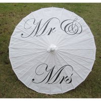 White Paper Umbrella Wedding Use Oiled Paper Umbrella ThankYou Sombrilla Parapluie Femme Regenschirm El Principito Parasol