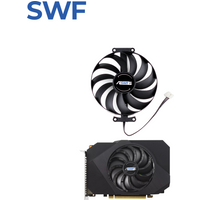 95MM CF1010U12S Cooling Fan For ASUS Phoenix ITX RTX 3050 GTX 1650 1630 RX 6400 Graphics Card Cooler Fan