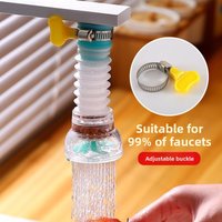 Universal 360 Rotation Water Saving Economizer Head Shower Kitchen Faucet Nozzle Adapter Sink Accessories With Swivel Faucet