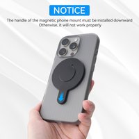 for DJI OM 7/7P/6 Magsafe Adapter Ring Holder Phone Clamp For Gimbal Stabilizer DJI Osmo Mobile 7 6 OM 7 OM 7P OM 5 OM 4 OM 4 SE