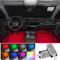 Auto Fußraum Lichter Zubehör Für Audi A1 8X A3 8V 8Y A4 B8 B9 A5 8T A6 C6 C7 C8 A7 A8 D3 D4 D5 Q2 Q3 8U F3 Q5 8R FY Q7 4L 4M