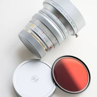 DJoptical NyctaLux MF 50mm F1.0 Limited Silver Paint Manual Focus Lens for Leica M10 M11 M M3 M4 Leica M Mount Lens Full Frame