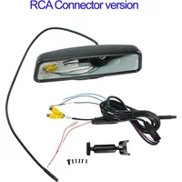 RCA connector Oem Digital Rearview Mirror Monitor 1080p For High-definition Reversing display 9.66-inch Suitable for most cars