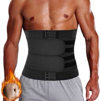 Neoprene Waist Trainer Corset for Men Workout Sauna Trimmer Belt Weight Loss Sweat Sports Girdle Compression
