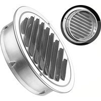 1pcs 70-300mm Round Stainless Steel Air Vent Grille Insect Protection Home Exterior Wall Ducting Ventilation Tool