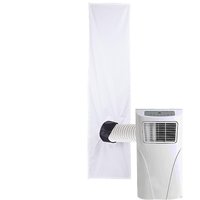 2M/3Meter Universal Window Seal Portable Air Conditioner And Tumble Dryer AC Window Sealing Cloth Kit With Adjustable Coupler
