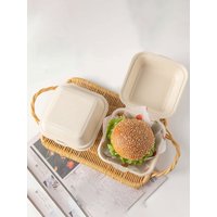Hamburger Tiramisu Box Cake Takeaway Lunch Box Sandwich Burger Dessert Baking Pastry Packaging Box