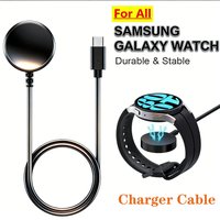 Magnetic Wireless Charger Fast Charging Dock Station Portable Travel Cradle for Samsung Galaxy Watch 7 6 5 Pro 4 3 Active 2 Hot
