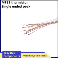 10Pcs 10K 50K 100K ohm 1% NTC 3950 Thermistors for 3D Printer Reprap Mend For 3D Printer Hot bed MK2a MK2b MF51