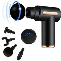 Massager Body Neck Back Deep Tissue Compact Deep Tissue Massager Portable Percussion Massager--USB Rechargeable
